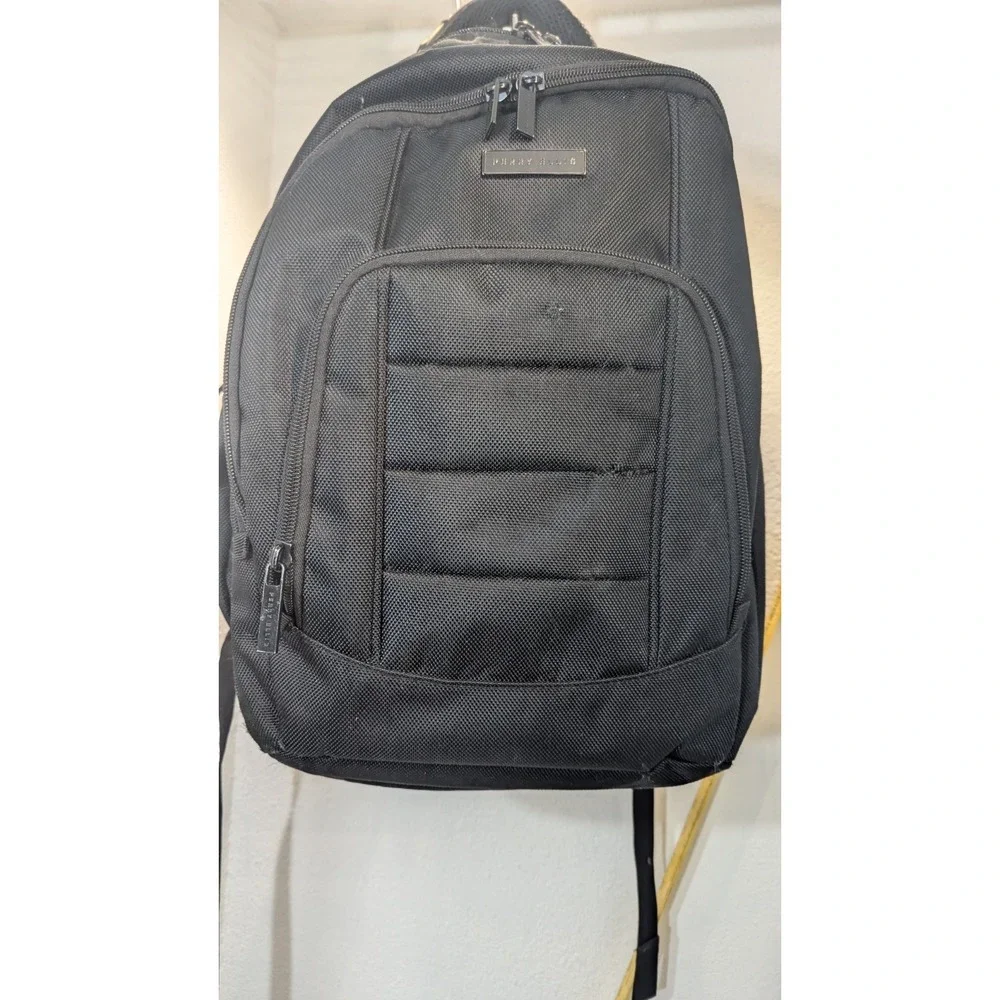 Perry‎ Ellis Backpack Men's Designer Business Laptop Tablet Multi Pocket